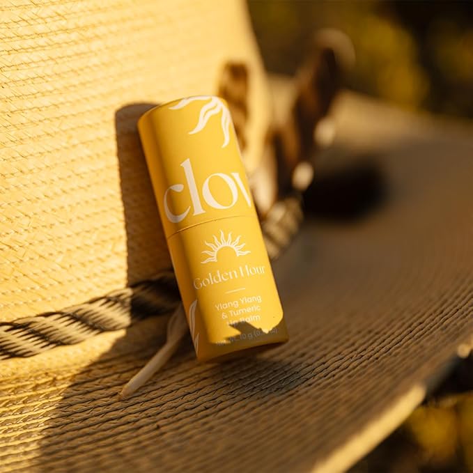 Moisturizing Tallow Lip Balm – Ylang-Ylang & Turmeric | Grass-Fed Beef Tallow | Organic Beeswax, Shea Butter & Almond Oil | Natural & Hydrating for Dry Chapped Lips | Handmade in USA, 6.7g Jumbo Tube