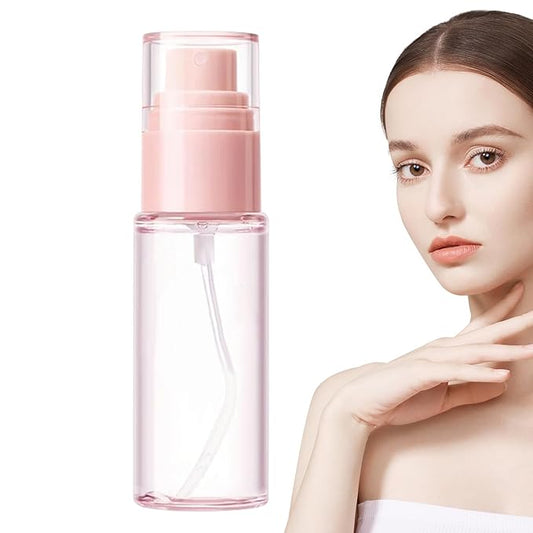 Makeup Setting Spray - 70ml Long Lasting Finish, Makeup Setting Spray for Oily Combination Skin Multi Purpose Cosmetic Mist Easy to Use Fixing Beauty Accessory for Gathering Dating