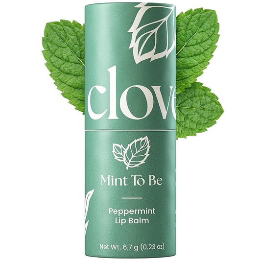 Moisturizing Tallow Lip Balm – Peppermint | Grass-Fed Beef Tallow with Organic Beeswax, Shea Butter & Almond Oil | Natural & Hydrating Lip Care for Dry Chapped Lips | Handmade in USA, 6.7g Jumbo Tube